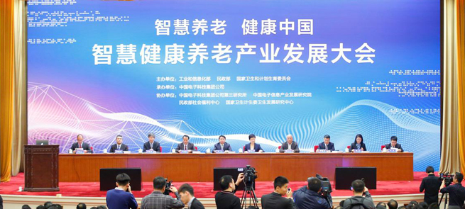 罗文出席智慧健康养老产业发展大会并讲话